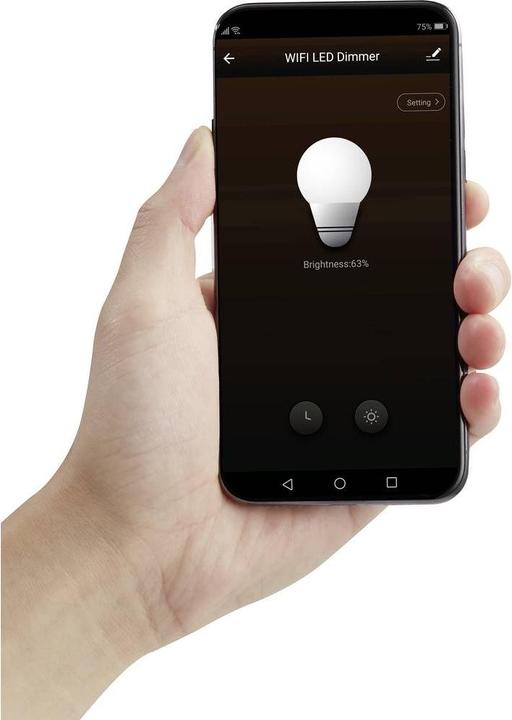 Produktbild Sygonix SY-5775566 Unterputz Dimmer Geeignet für Leuchtmittel: LED-Lampe, Glühla