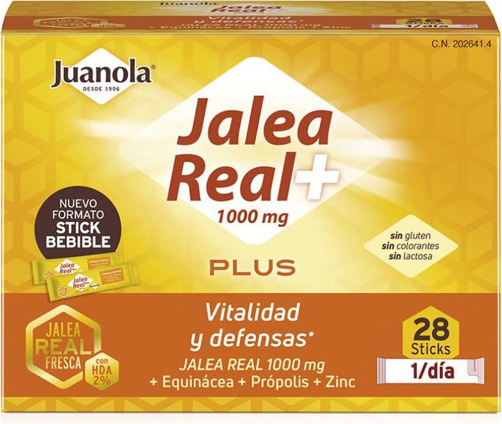 Immagine prodotto Juanola Pappa Reale Energy 1500mg 28 Bustine 10ml - Confezione da 28 (Latte corpo)
