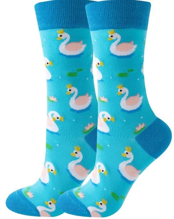 Musthaves Socken Grösse 36 - 43 cm - Schwäne (36 - 43)