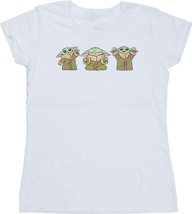 Star Wars The Mandalorian Grogu Poses TShirt (M)