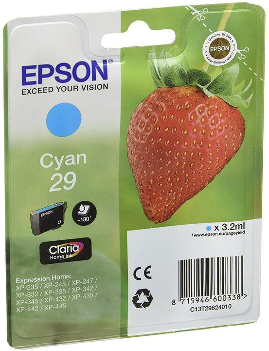 Actual product image Epson 29 Claria Home (C)