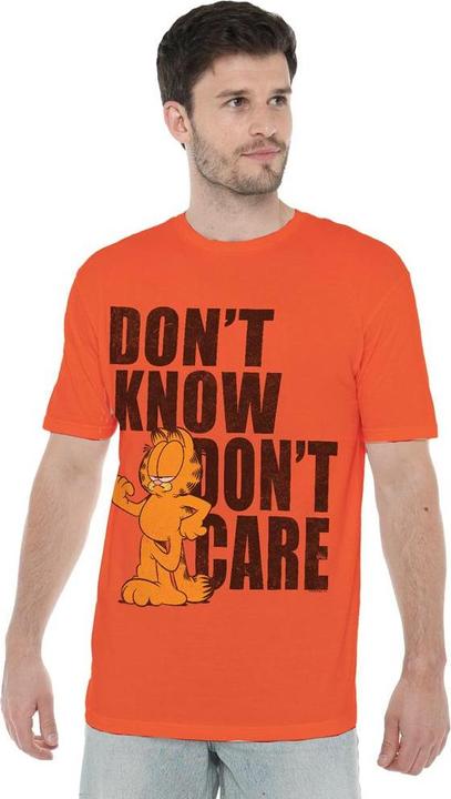 Immagine prodotto Garfield Don't Know Don't Care Maglietta Uomo (L)