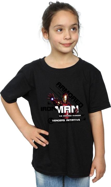 Produktbild Iron Man Armored Avenger TShirt Mädchen (152, 158)