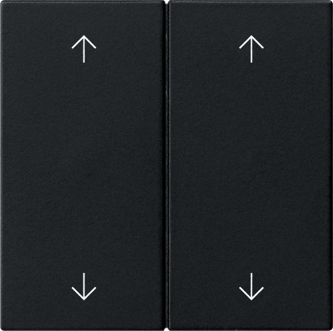 Immagine prodotto Gira Rocker 2f Frecce Sistema 55 Nero m 5387005