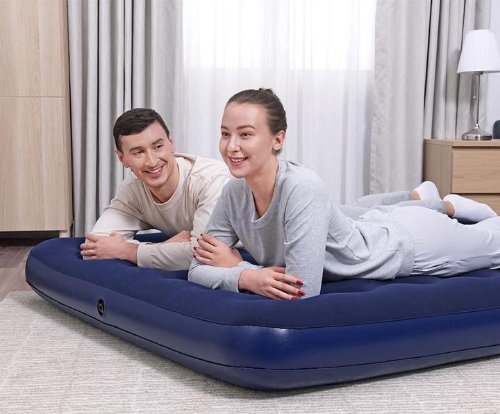Produktbild Bestway Luftbett Flocked (150 x 200 cm)