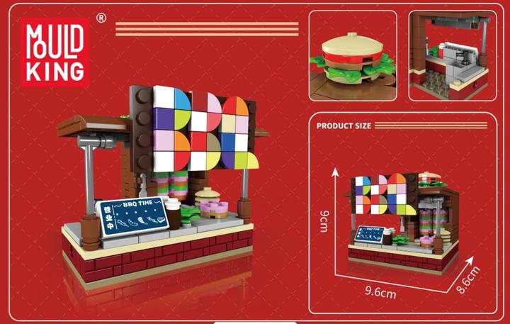 Produktbild Mould King BBQ Stand