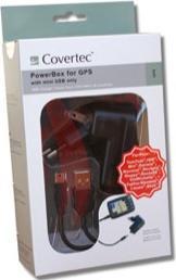 Actual product image Covertec PowerBox USB Charger for GPS
