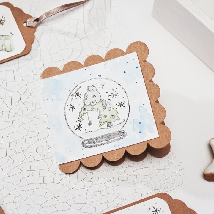 Produktbild VBS Silikonstempel "Christmas Animals"