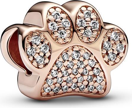 Pandora Pfote (Metall, rosevergoldet)
