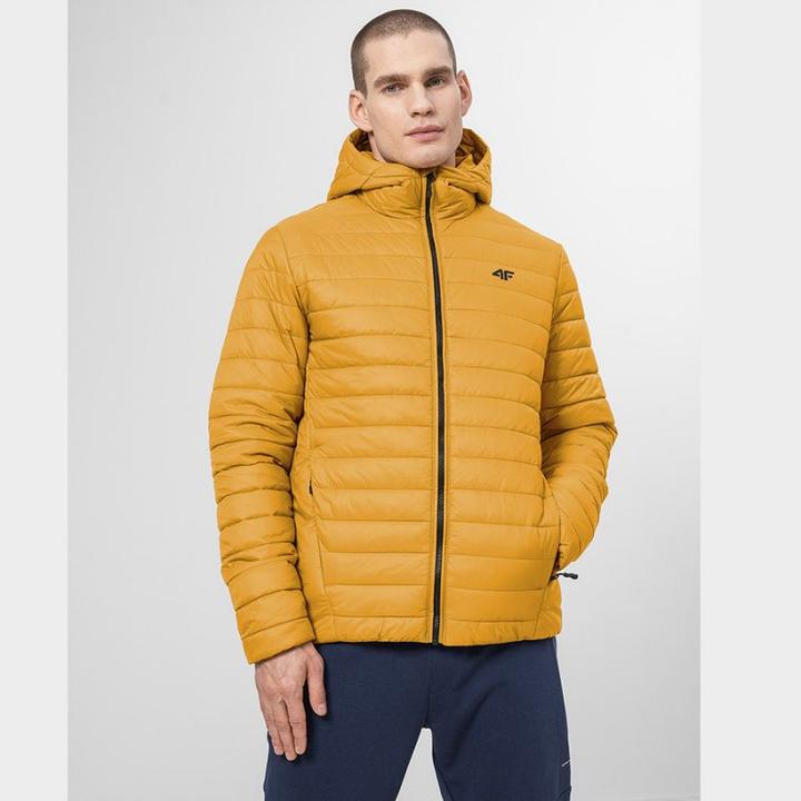 Actual product image 4F Kurtka męska H4Z22-KUMP004 żółta r. S (S)