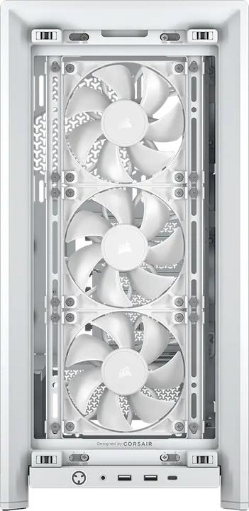 Productafbeelding Corsair Geh Midi FRAME 4000D RS Mid-Tower, White (Mini-ITX, ATX, mATX)