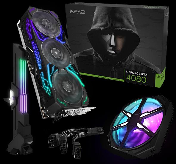 Image du produit KFA2 GeForce RTX 4080 SG 1-Click OC (16 Go)