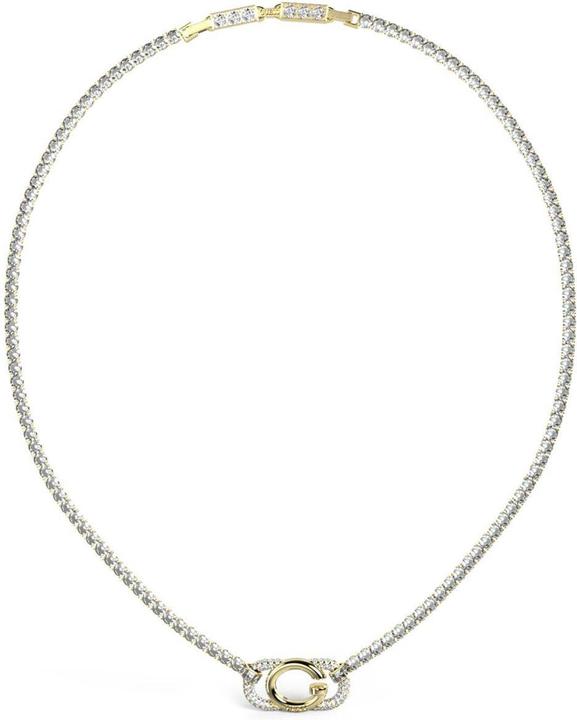 Image du produit Guess 16-18" G LOGO&CRYSTALS TENNIS Collier (Acier inoxydable)