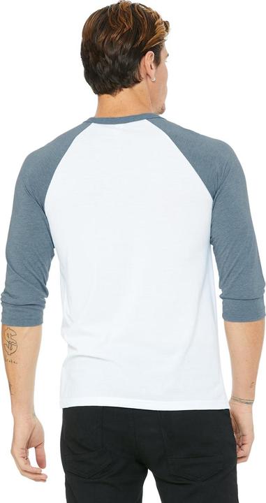 Produktbild Bella Canvas TShirt Baseball 34 Ärmel (M)