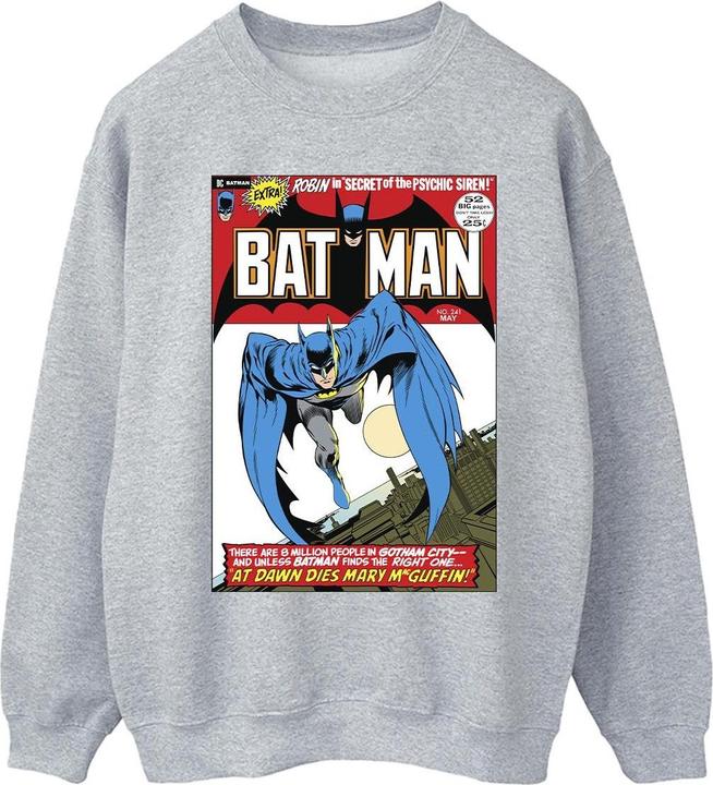 Laufende Batman Abdeckung Baumwolle Sweatshirt