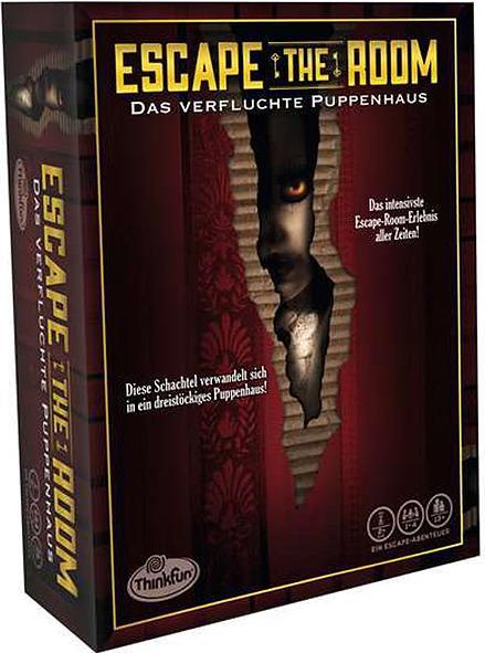 Produktbild Thinkfun Kennerspiel Escape the Room – Das verfluchte Puppenhaus (Italienisch)
