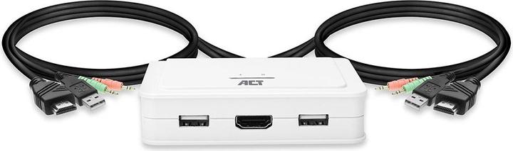 Actual product image AC7910 Keyboard/Video/Mouse (KVM) Switch White