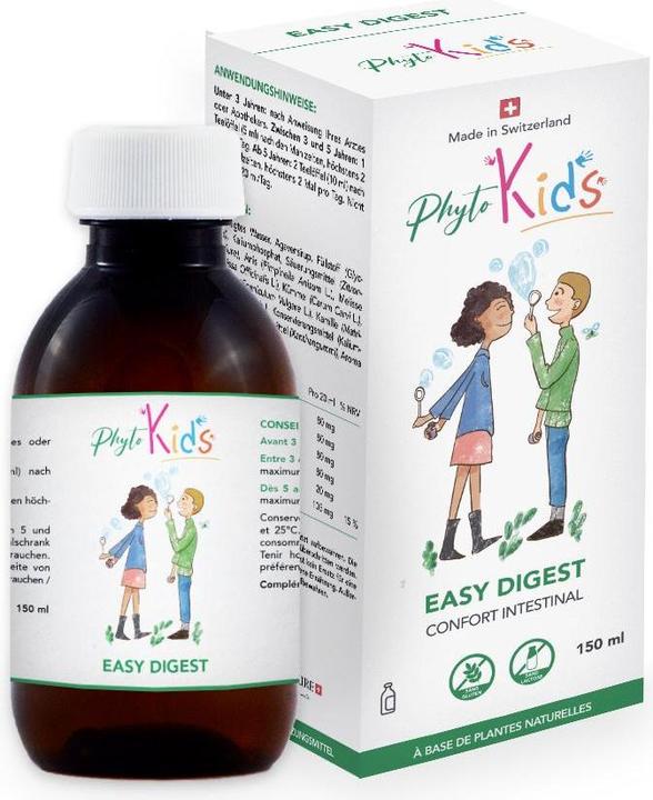 Image du produit Swiss Bionature Sirop PhytoKids Easy Digest Fl 150 ml (1 pièce(s), Sirop, 201 g)
