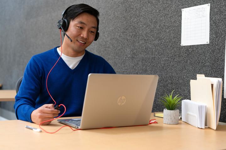 Actual product image HP Blackwire 8225 Stereo USB-C (Cable, USB-C)