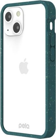 Produktbild Pela Clear - Eco-Friendly iPhone 13 mini case - Green (Apple iPhone 13 mini)