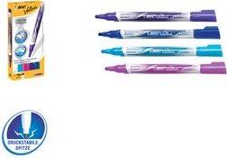 Produktbild Bic Trocken abwischbarer Marker VELLEDA LIQUID INK Farbmischung FASHION 4 (Hellblau, Lila, Rosa, Dunkelblau, 4.20 mm)