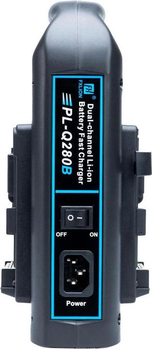 Fxlion Fast Charger V-Mount (2 Kanal) (Kamera Akku Ladegerät)