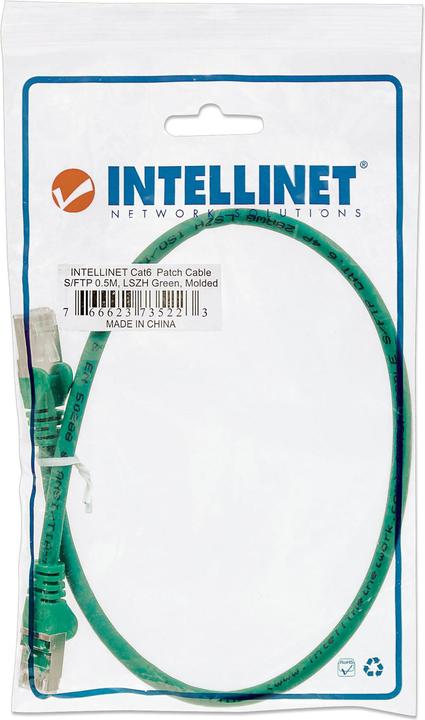 Produktbild Intellinet Patch-Kabel (S/FTP, CAT5e, 10 m)