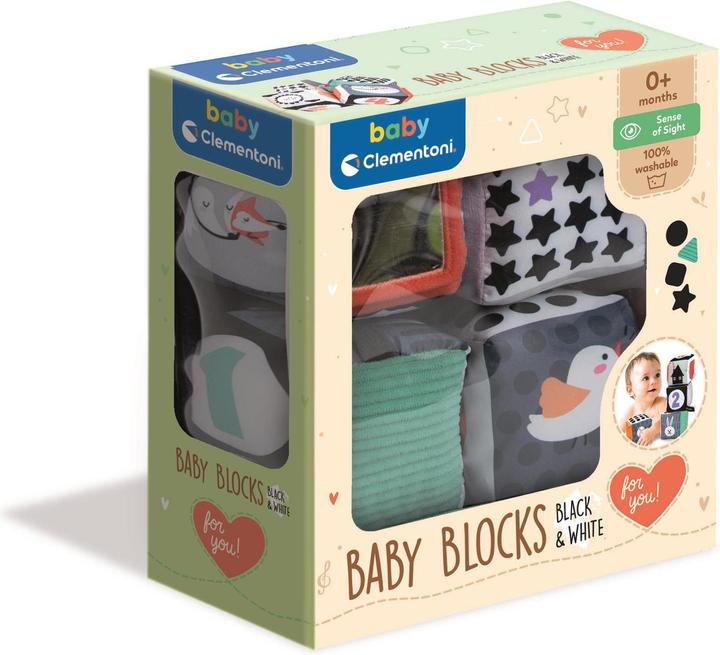Actual product image Clementoni First Months - Soft Blocks