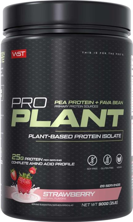 Produktbild Vast Pro Plant Planted-Based Protein Isolate (900G Dose) (Erdbeere, 1 Stk., 900 g)