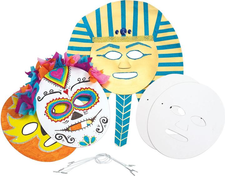 Immagine prodotto Colorations Colorare - Crea e decora le tue maschere di cartone, se