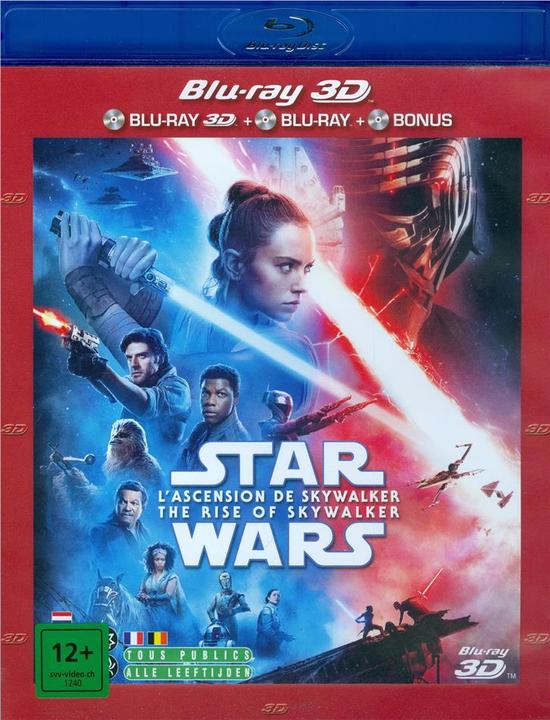Image du produit Disney Star Wars : Episode 9 - L'ascension de Skywalker (french) - 3D Blu Ray (Blu-ray 3D, Français)
