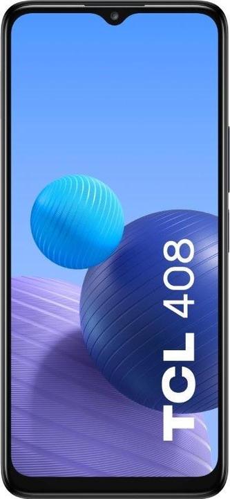 Produktbild TCL 408 4/64GB Dual SIM szary (64 GB, Gravity Grey, 6.60", Dual SIM, 50 Mpx, 4G)