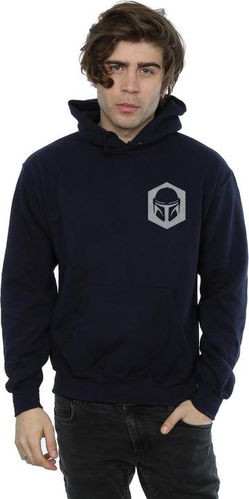 Produktbild Star Wars The Mandalorian He Goes Pocket Kapuzenpullover (XL)