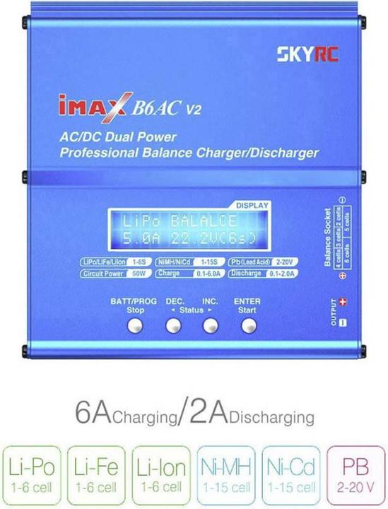 Image du produit SkyRC B6 Ac V2 Lihv