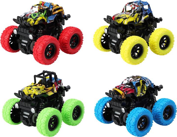 Productafbeelding Frictie monstertruck graffiti, 9 cm