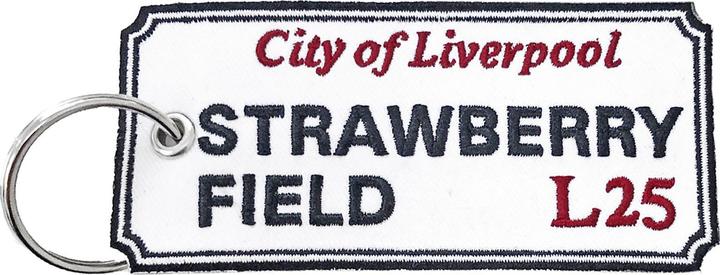 Generic Strawberry Field Liverpool Schlüsselanhänger Strassenschild