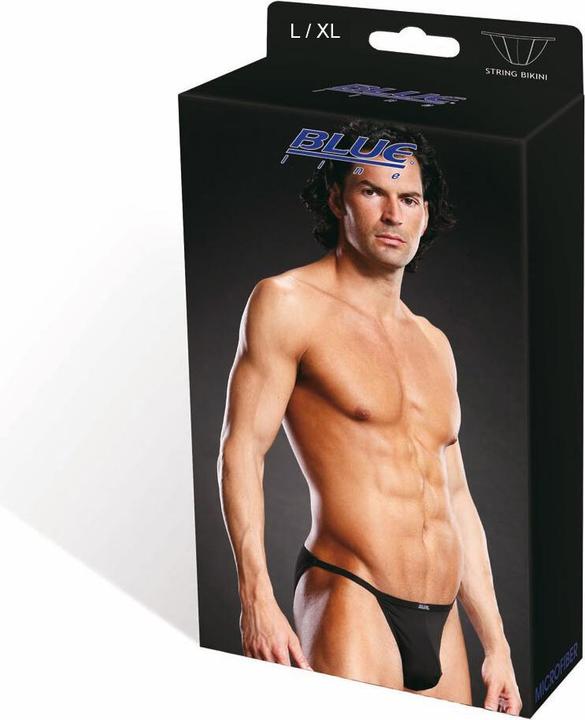 Actual product image Blue Line Performance Microfibre String Bikini blk L/XL (XL)