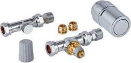 Produktbild Danfoss RAS-D2 Chrome Straight