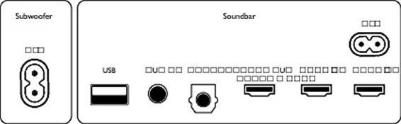 Actual product image Philips TAB8505/10 (240 W, 2.1 Channel)