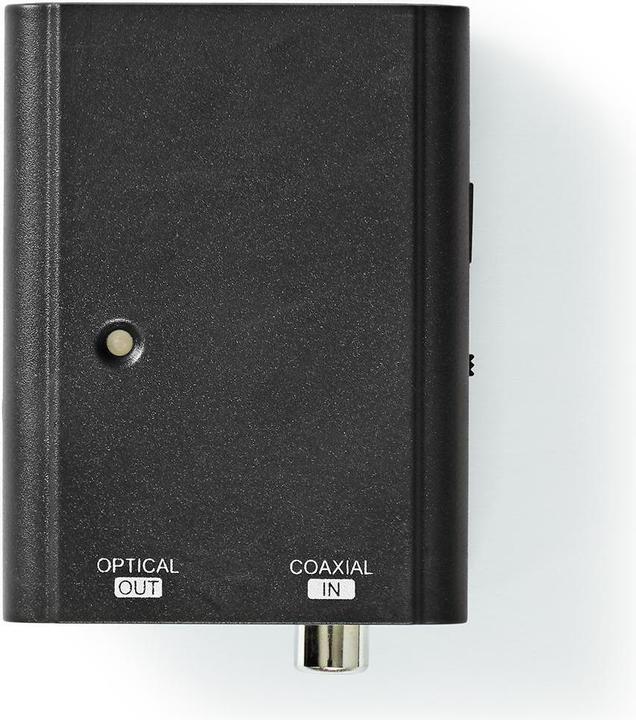 Produktbild Nedis Digital Audio Converter - 1-Weg - Anschlüsse - Eingang: 1x S/PDIF - Anschlüsse - Ausgang: TosL
