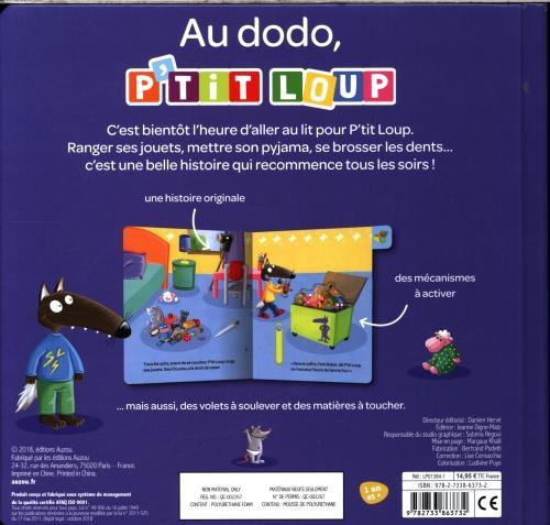 Image du produit P'tit Loup / Au dodo (Français, Lallemand Orianne, Thuillier Eléonore, 2018)