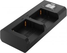 Produktbild Newell Set aus DL-USB-C Zweikanal-Ladegerät und zwei NP-F570-Akkus für Sony
