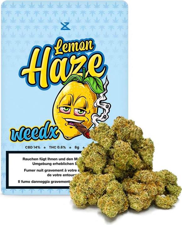 weedx Lemon Haze 8g (8 g, Indoor)
