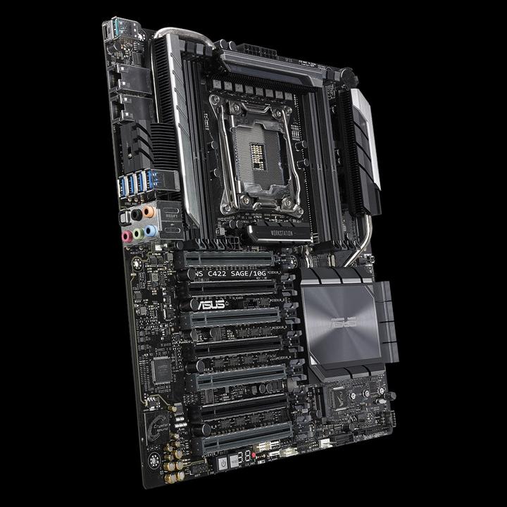 Produktbild ASUS WS C422 SAGE (LGA 2066, Intel C422, SSI CEB)