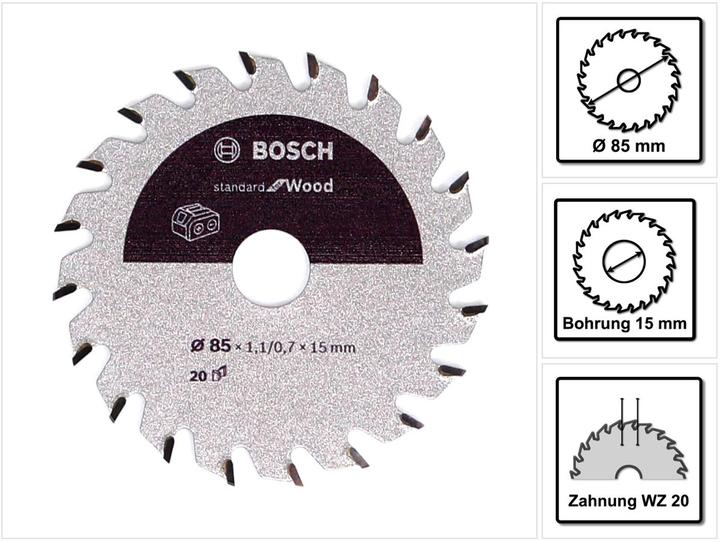 Immagine prodotto Bosch Professional Zubehör Standard per il legno
