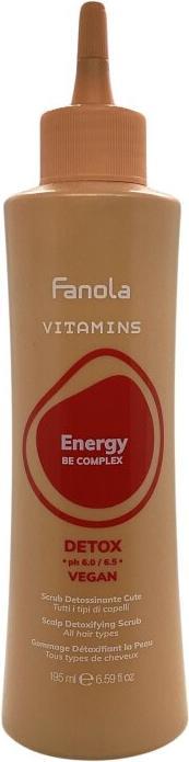 Fanola Vitamins Detox Scalp Fluid Scrub 275ml (195 ml)