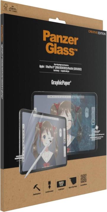 Actual product image PanzerGlass Case Friendly GrapicPaper AB (1 Piece, iPad Pro 11 2020 (2. Gen), iPad Air 2020 (4. Gen), iPad Air 2022 (5th Gen))