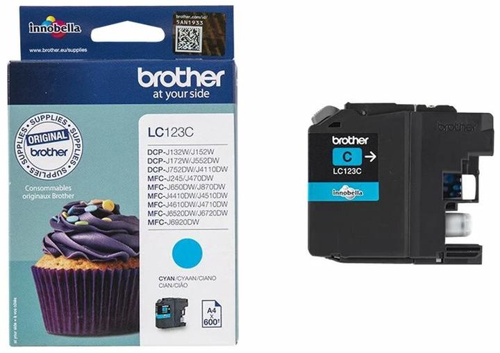 Actual product image Brother Lc-123c (C)