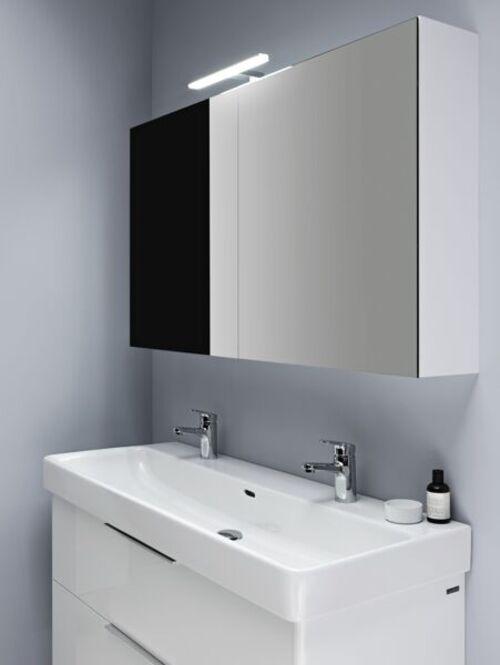 Actual product image Laufen Washbasin PRO S 1200x460mm w ÜL j 1 HL r and l white (460 mm, 1200 mm)