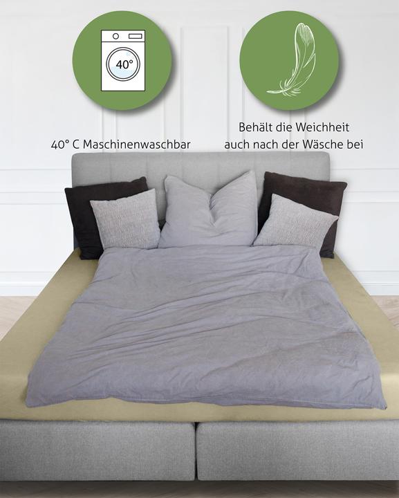Produktbild Aspero Bambus Spannbettlaken Macau (180 x 200 x 30 cm)